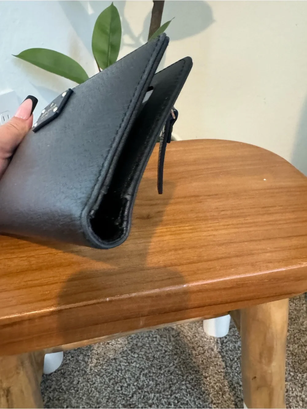 kate spade sleek black